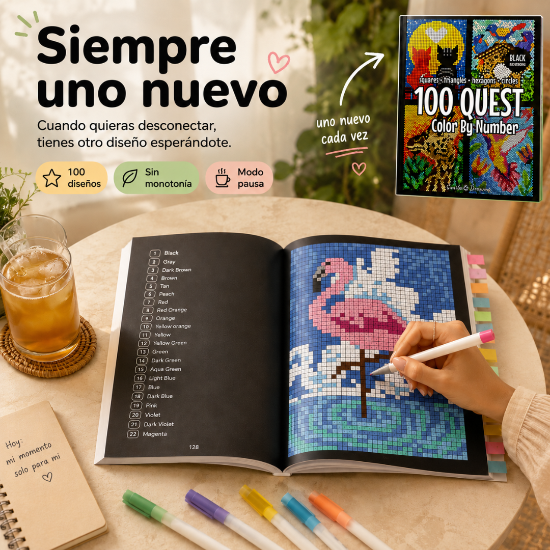 Libro Antiestrés para Colorear