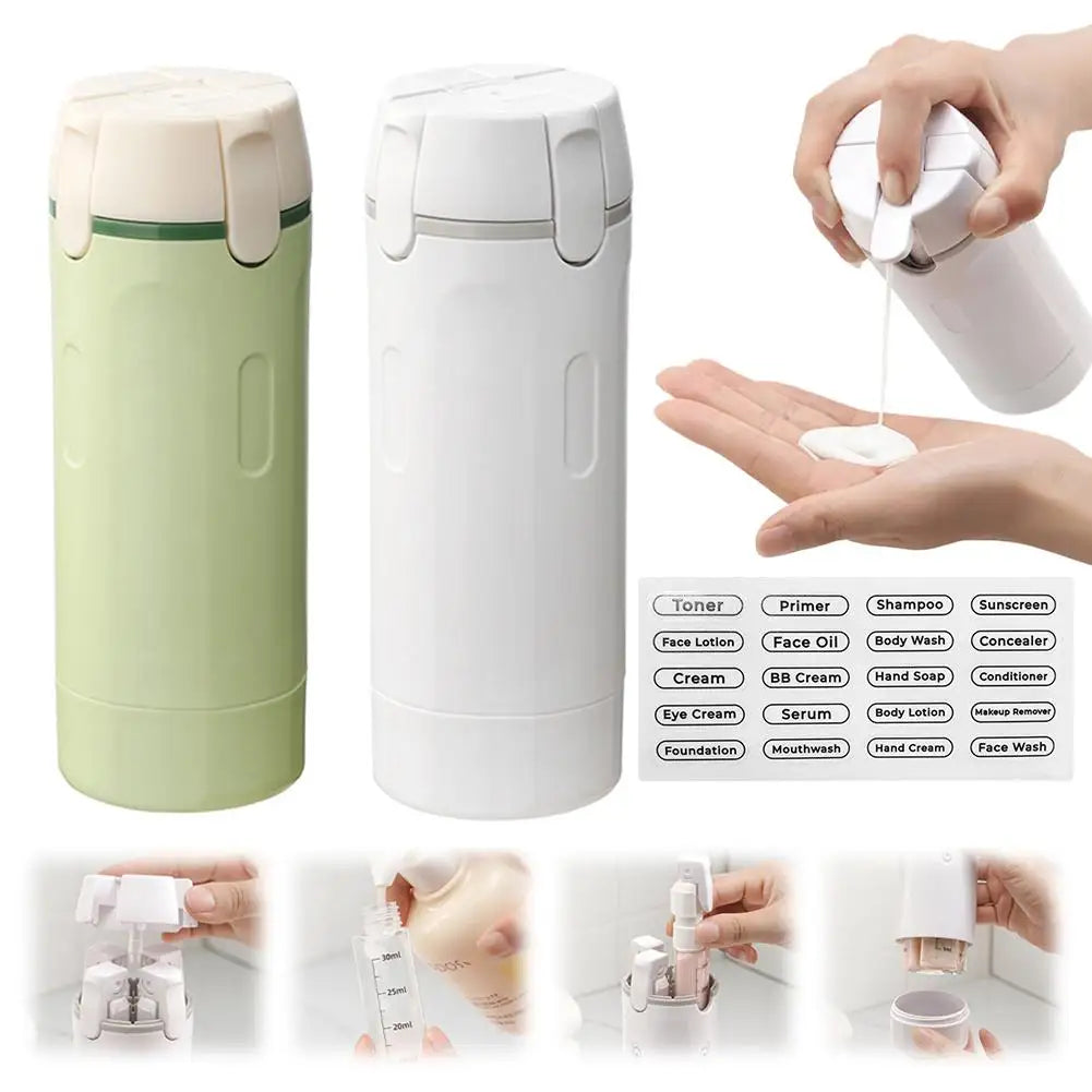 Dispensador 4 en 1 para Viaje