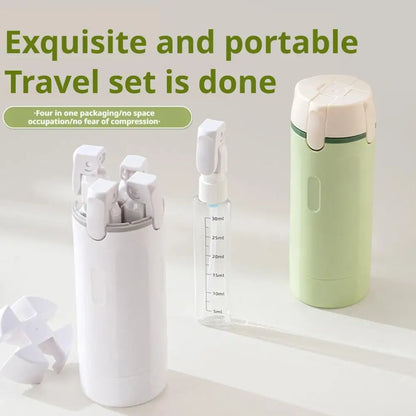 Dispensador 4 en 1 para Viaje