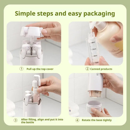 Dispensador 4 en 1 para Viaje